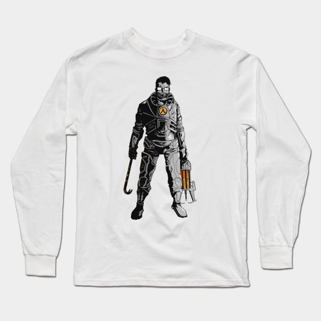 The One True Freeman Long Sleeve T-Shirt by SkullKiss